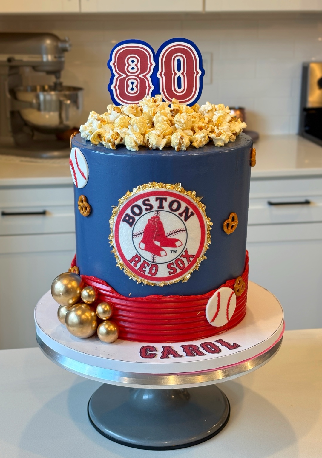 Detailed themed cake